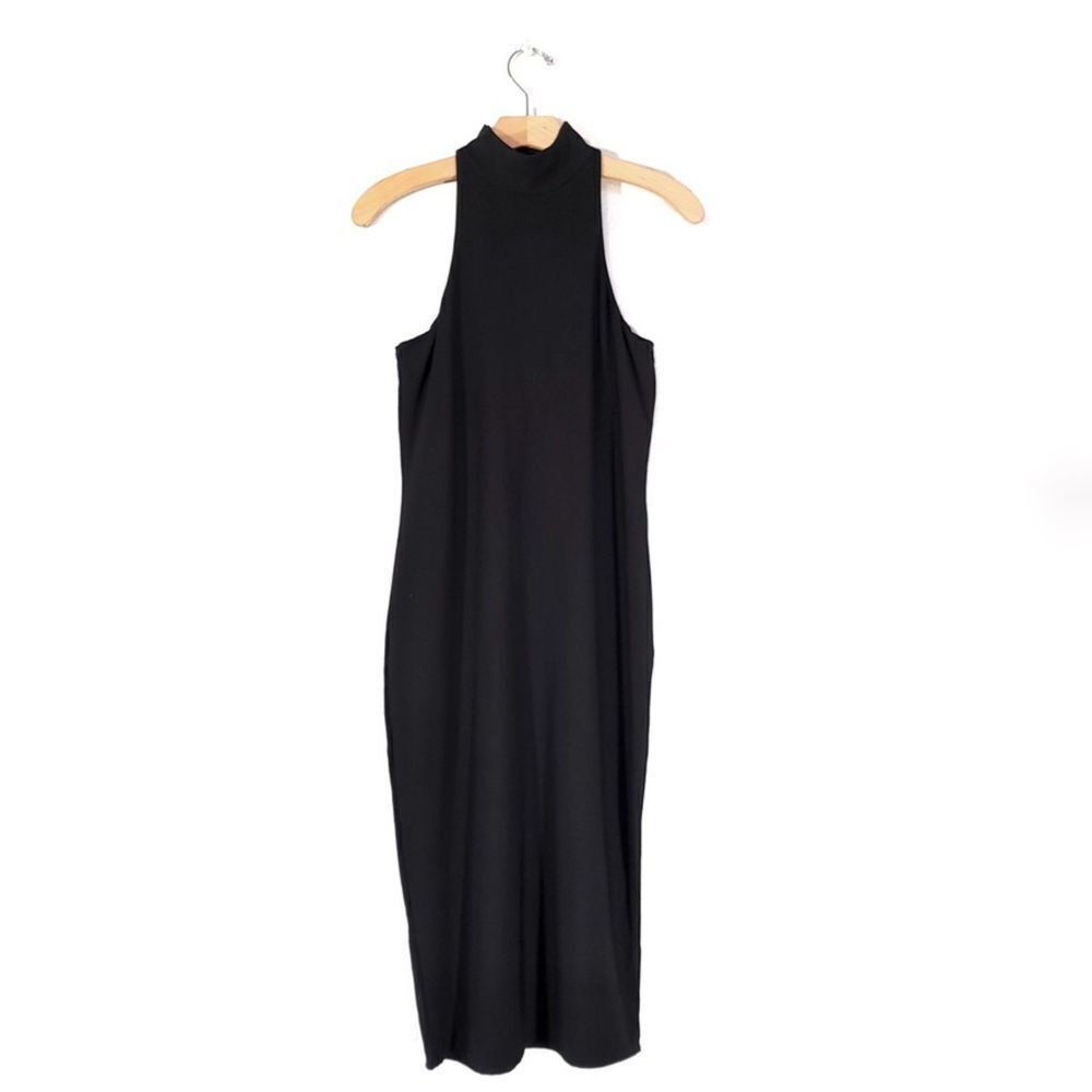NWT Hatch Body Halter Dress Maternity Pregnancy Bodycon Clean Girl Small Black